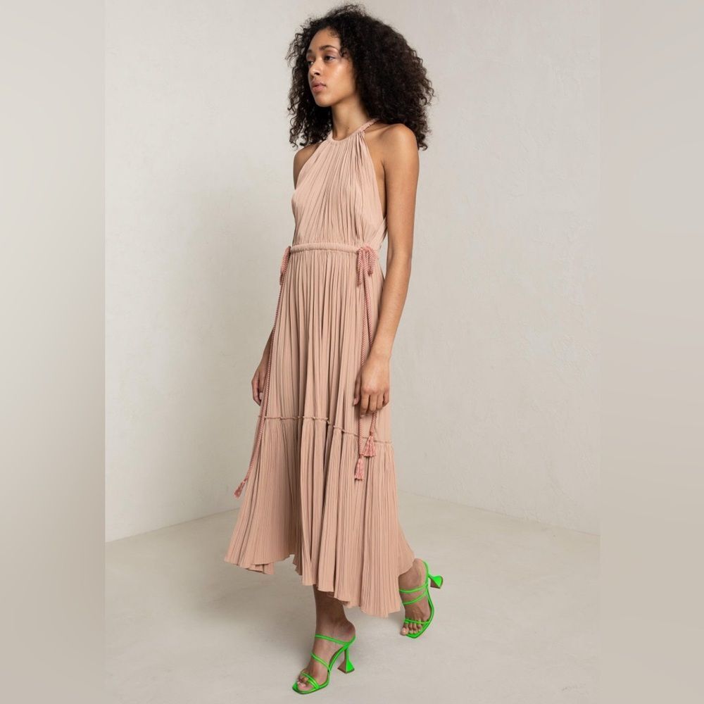 A.L.C. Ella Pleated Midi Dress, Revolve, NWT, Size 2 - Picture 8 of 14